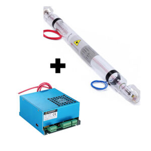 تیوب لیزر 40 وات CO2 به همراه پاور