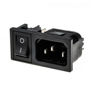 سوکت پاور نری پنلی کلیددار 15A